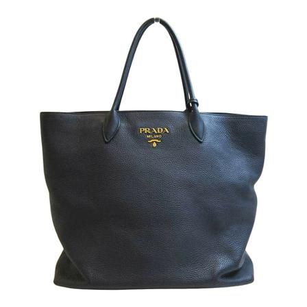 Prada Vintage, Tote Bags Blauw, Dames, Maat:ONE Size