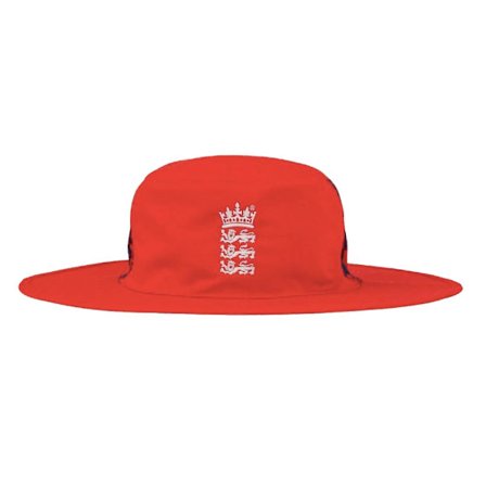 2024 England Cricket T20 Bredbremmet Hett (Rød)
