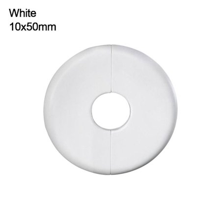 Cover Kåpa Blandare Dekorativ Cover VIT 10X50MM