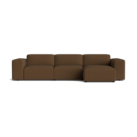 Soma chaiselong sofa, højrevendt - Montreal Brun - 343x147x75 - Sofa, chaiselong