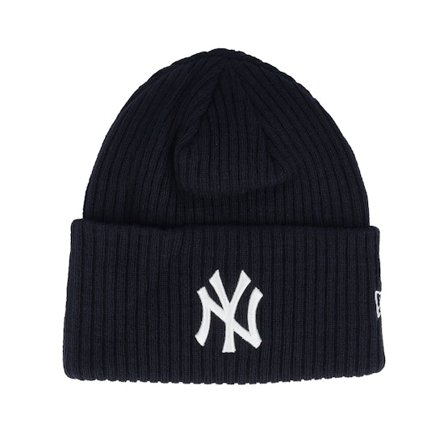 New Era - MLB - Black - cuff - Beanie - New York Yankees Black Wide Cuff - Hatstore