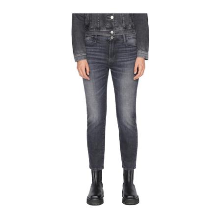 Frame, Skinny Jeans Zwart, Dames, Maat:W25