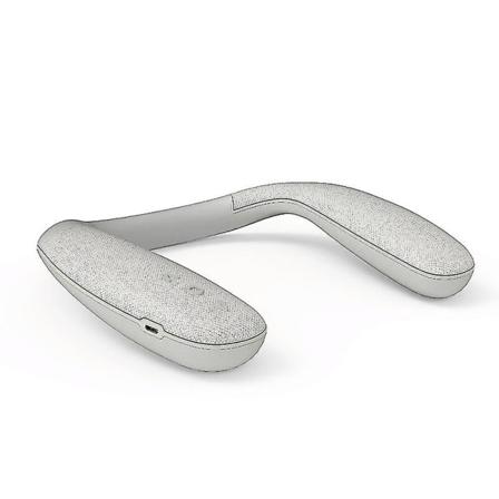 Bluetooth Neck Speaker Trådlös bärbar Neckband Speaker Sports Speaker Grey