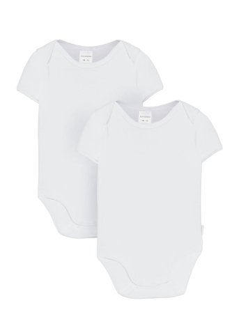 Baby Body 1/2 White Schiesser