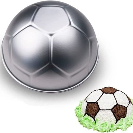 Kakaform halva fotboll, bakform verktyg