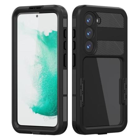 Redpepper Galaxy S23 Plus -vesitiivis suojakotelo - musta