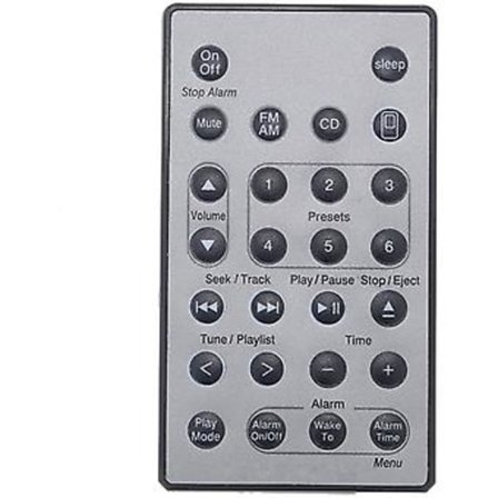 Fjernkontroll erstattet for Bose Sound Touch Wave Music Radio System Cd Awrcc1 Awrcc2