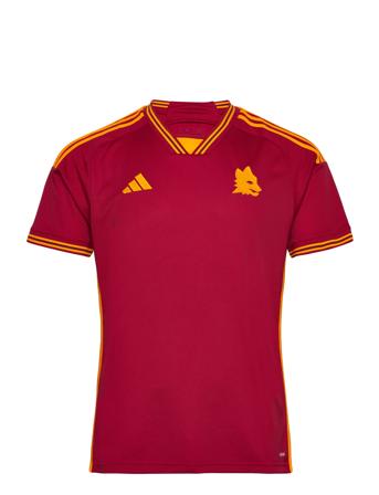 Roma H Jsy T-shirts Football Shirts Rød Adidas Performance*Betinget Tilbud