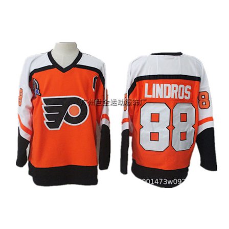 Kirjailtu jääkiekkopaita – Vintage-tyylinen treeniurheilupaita *XL/52* Flyers 88-2