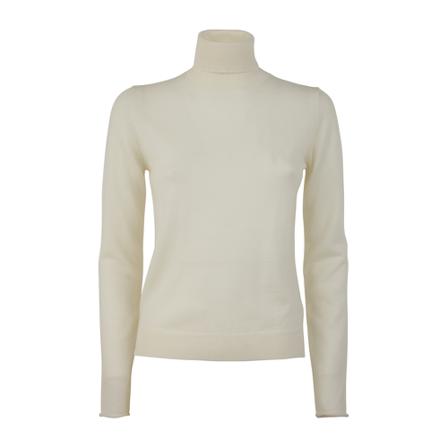 PierAntonioGaspari Turtlenecks Hvid, Dame Rullekraver