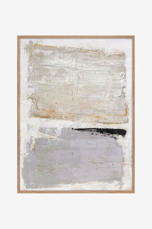 Malerifabrikken - Originalmålning Scenario 2, med ram - Beige - Tavlor - 90X120 - Från Homeroom