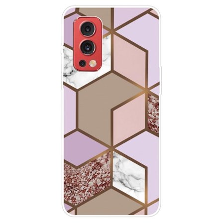 SKALO OnePlus Nord 2 Marmor TPU-skal - Motiv 8