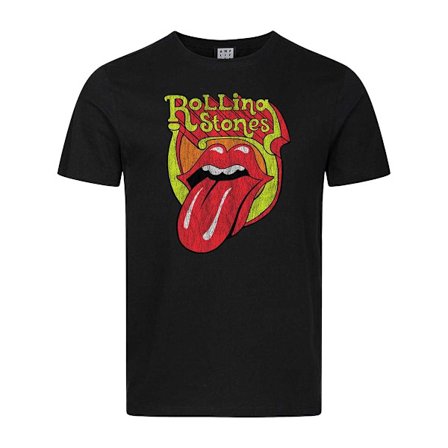 Amplified Unisex Vuxen Bootleg Tongue The Rolling Stones T-shirt