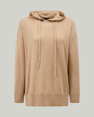 Lexington Ellie Merino/Viscose Blend Knitted Hood