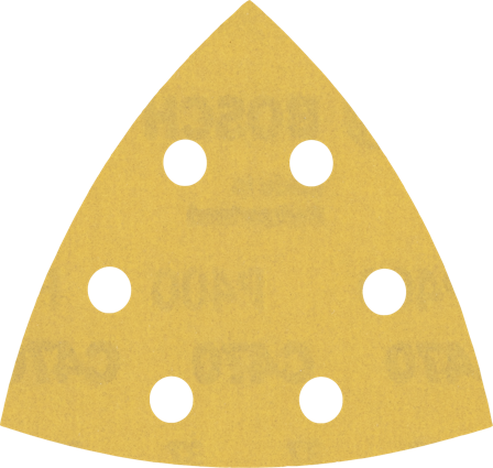 Bosch Expert C470 Slippapper 93x93 mm. 5-pack K400, Kapa, slipa & polera