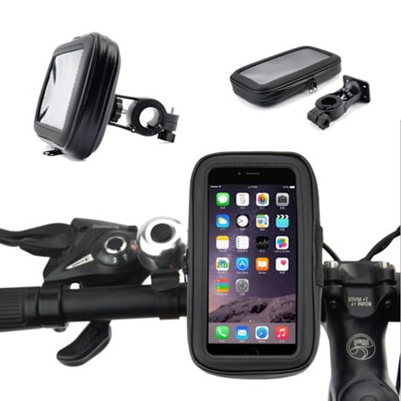 Universal Vandtæt Mobil Holder Cykel Cykelpose Mobile 5 "