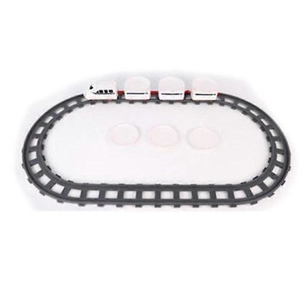 Sushi Tog Roterende Sushi Legetøjsbane Transportbånd Roterende Bord Børne Mad Tog Sæt Gør-det-selv Sushi Fremstilling[HsSs]