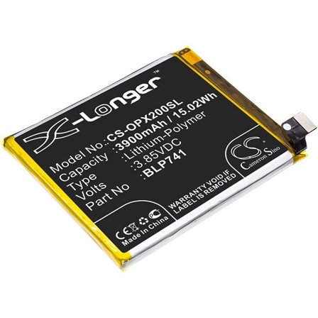 Batteri for SmartPhone, Mobil for OPPO Realme X2
