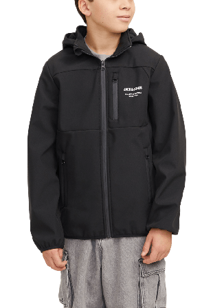 Jack & Jones JJTHEO SOFTSHELL JACKET Ytterplagg Herr Svart 164