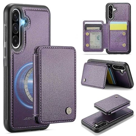 Yhteensopiva Samsung Business magneettisen nahkaisen puhelinkotelon kanssa - WELLNGS