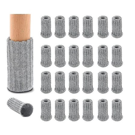 16 Pack Chair Leg Protectors Knitted Furniture Socks