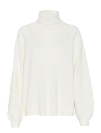 Manzigz Wool Rollneck White Gestuz