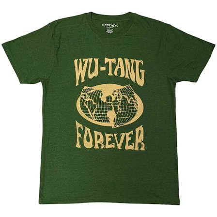 Wu-Tang Clan Unisex Vuxen Forever T-Shirt XL Grön
