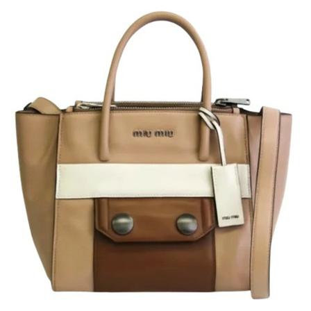 Miu Miu Pre-owned - Vintage Väskor - Brun - Dam - Storlek: One Size, Dam, Storlek: ONE SIZE