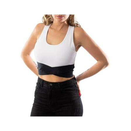 Champion, Top Crewneck Sleeveless 112786 Ww 001 Biały, Kobieta, Rozmiar: M