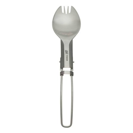 Esbit Foldable Titanium Cutlery Spork eating utensils Metal OneSize