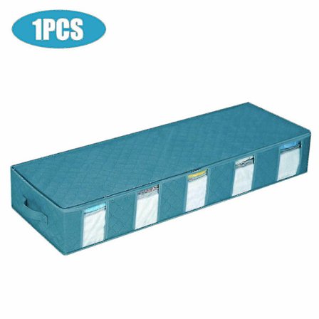 Oppbevaringspose under sengen, beholder, klesboks, under sengsorganisator C