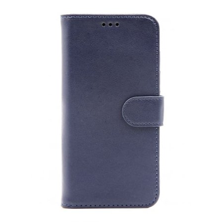 Samsung S8 Plånboksfodral Läder med Stativ - Blå