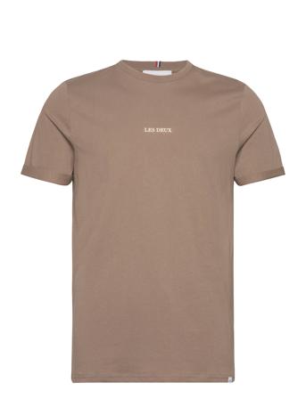 Lens T-Shirt Brown Les Deux