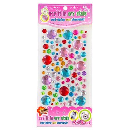 Kristallklistermärken Rhinestone-klistermärken 4 4