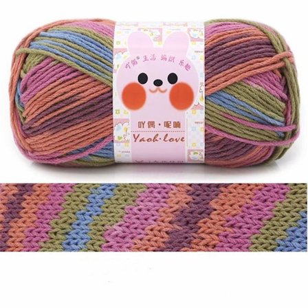 Bomullsgarn Mjölk Bomull - on stock