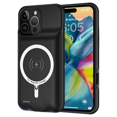 Bærbar laderveske for iPhone 16 Pro Max 7000mAh PowerBank kompatibel med MagSafe