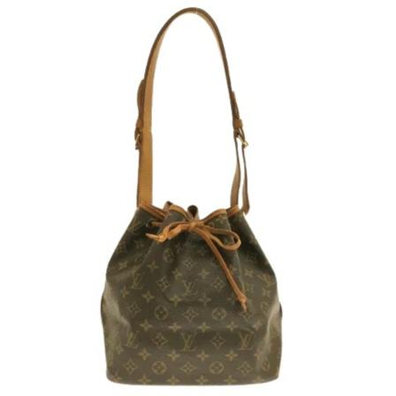 Louis Vuitton Vintage Pre-owned Petit Noe Monogram Taske Brun, Dame Vintage Tasker, Størrelse: ONE Size