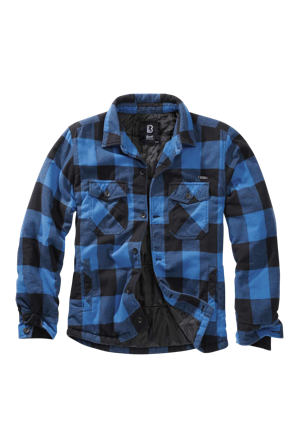 Jacke Brandit Lumber Schwarz/Blau XXL