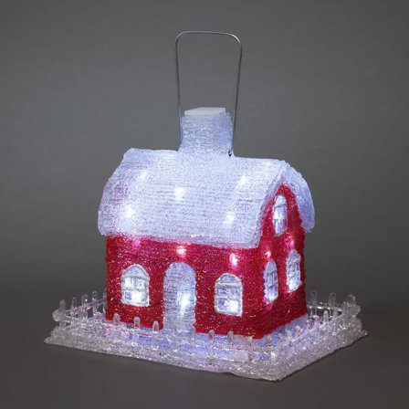 Konstsmide 6283-203 Fuglebrett med belysning, Belysning