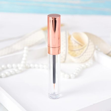 1 stk 6ML DIY Gjennomsiktig Tom Mascara Emballasje Mascara Flasker Øyevipper Eyeliner Hetter Eyeliner Tryllestaver Trakter 2 Farger