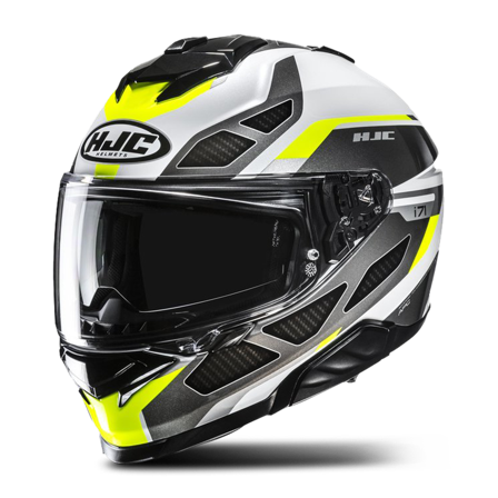 Umpikypärä HJC i71 Zest Harmaa/Valkoinen/Neon Keltainen S