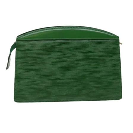 Louis Vuitton Vintage, Pre-owned Leather pouches Groen, Dames, Maat:ONE Size