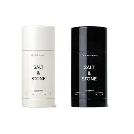 Salt # Stone Unisex Black Oud Ekstra Sterk Aluminiumfri Deodorant #