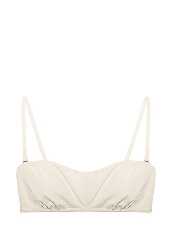 Shiva Bikini Bandeau Beige Rethinkit Studios