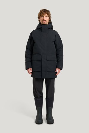 Tretorn Beam Insulated Parka — Vanntett Jakke Herre — Svart | Yttertøy, Gummistøvler, Jakker & Regntøy for Dame, Herre & Barn