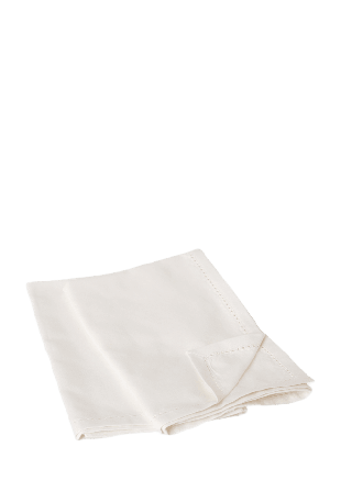 Åhléns Home Bomullsservetter ELSA, 2-pack Bordstextil Vit ONESIZE