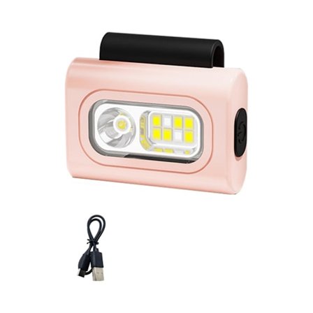 Yöjuoksuotsalamppu, ladattava LED-otsavalo säädettävällä valokeilalla yökalastukseen, retkeilyyn, patikointiin ja hätäkorjauksiin (Pi