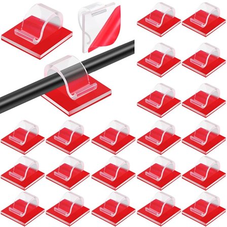 Kabelklämmor - 100 stycken - Kabelhållare - Halloween - Jul - Spikklämma - Kabelband - Klämmor - Kabelkanal - Band - Kabellås - Kabelkanaler ...