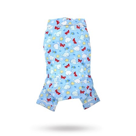 Urban Pup - Blue Ocean Bed time - Pyjamas - Hundeklær, Koseklær, Fest & Utkledning, Hundesko på Doggie.no