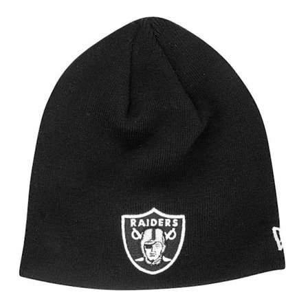 New Era Strikket Vinterhue SKULL Beanie - Las Vegas Raiders
